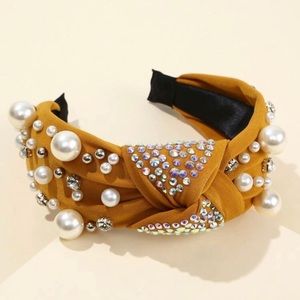 Beautiful Hairbands with stones embroidered